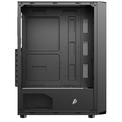 Компьютерный корпус 1STPLAYER FD3 Black, ATX, 4x120мм LED fans inc.
