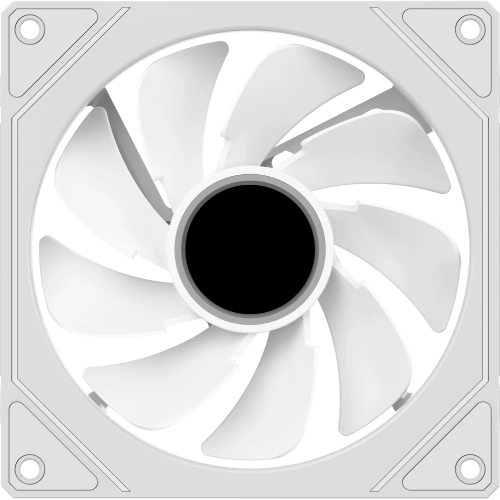 Вентилятор для корпуса Ocypus Gaммa F12 ARGb REVERSE BLADE WH (Gaммa-F12-WH1AM01X-GL)