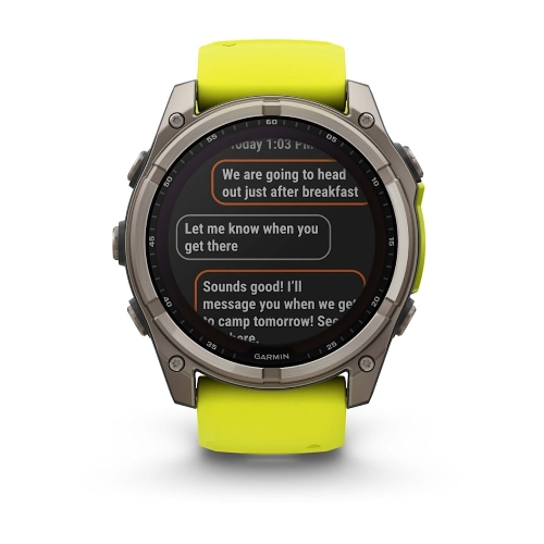 Умные часы Garmin Fenix 8 Solar Sapphire, 1.6