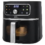 Аэрогриль JVC JK-MB055 черный, 1750 Вт, 5.5 л, электронное управление, 8 программ