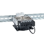 Обогреватель на DIN-рейку с вентилятором 200Вт 230В IP20 Quardo PROxima EKF heater-vent-q-200-20