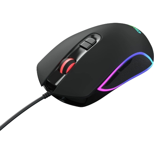 Мышь проводная GMNG 730GM черный, 12000 dpi, USB, кнопки - 7