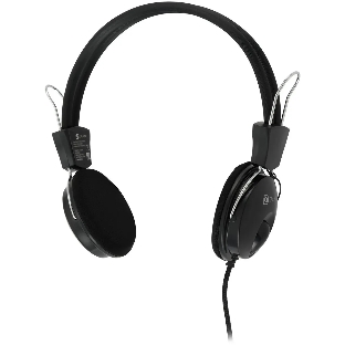 Проводные наушники Oklick HS-M200 черный, накладные, Jack 3.5 мм