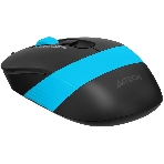 Мышь проводная A4Tech Fstyler FM10S черный/голубой, 1600 dpi, USB, кнопки - 4