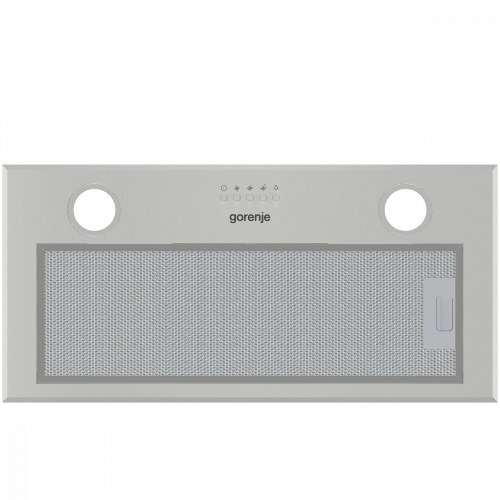 Вытяжка встраиваемая Gorenje BHI626E6X нержавеющая сталь, 60 см, 677 куб. м/ч, 61 дБ