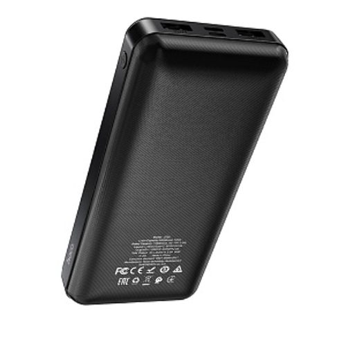 Портативный аккумулятор HOCO (6931474738394) J72A Easy travel PB 20000 mAh черный