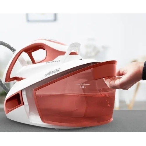 Парогенератор Tefal SV8110E0 белый/красный, 2800 Вт, 120 г/мин, 420 г/мин, 1800 мл