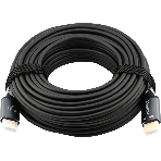 Кабель аудио-видео Cactus CS-HDMI-AOC-2-20 HDMI (m)/HDMI (m) 20м. позолоч.конт. черный