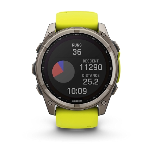 Умные часы Garmin Fenix 8 Solar Sapphire, 1.6