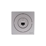Розетка компьютерная СП OSEN RJ45 кат.6 механизм серый матовый LEZARD 743-7488-140
