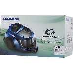 Пылесос Samsung VCC4520S36 синий/черный, 350/1600 Вт, уборка сухая, пылесборник контейнер 1.3 л