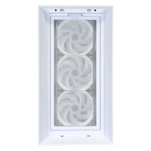 Компьютерный корпус ACD Lagrange; ATX, белый, FANS: 120мм ARGb: 3 Top + 1 Rear + HUB. Drive bay int: 3x3,5