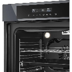 Шкаф духовой электрический Maunfeld AEOD60103G1, 60л, дверца с 3 стеклами, графит