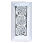 Компьютерный корпус ACD Lagrange; ATX, белый, FANS: 120мм ARGb: 3 Top + 1 Rear + HUB. Drive bay int: 3x3,5