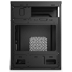 Компьютерный корпус CBR PCC-MATX-MX08-WPSU mATX Minitower MX08, без БП, 2*USB 2.0, HD Audio+Mic, черный