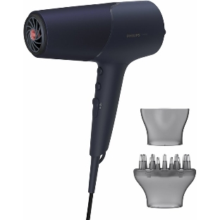 Фен Philips BHD510/03 синий, 2300 Вт, ионизация
