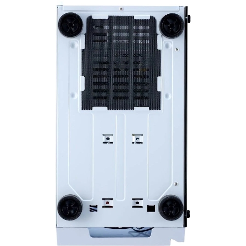 Компьютерный корпус AeroCool/Formula CL-3302W RGb белый без БП ATX 2xUSB 2.0 1xUSB 3.0 audio bott PSU