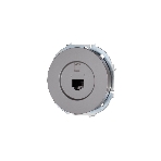 Розетка компьютерная СП OSEN RJ45 кат.6 механизм серый матовый LEZARD 743-7488-140