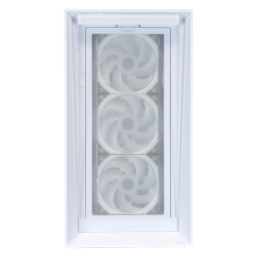 Компьютерный корпус ACD Lagrange; ATX, белый, FANS: 120мм ARGb: 3 Top + 1 Rear + HUB. Drive bay int: 3x3,5
