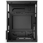 Компьютерный корпус CBR PCC-MATX-MX08-WPSU mATX Minitower MX08, без БП, 2*USB 2.0, HD Audio+Mic, черный