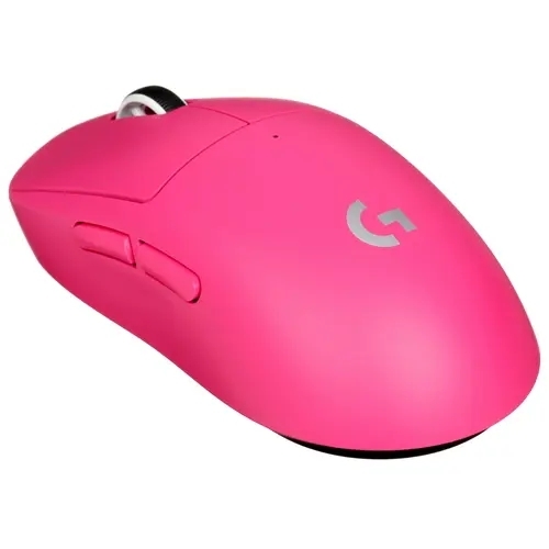Мышь беспроводная Logitech G PRO X Superlight 2 розовый, 32000 dpi, радиоканал, USB, кнопки - 5