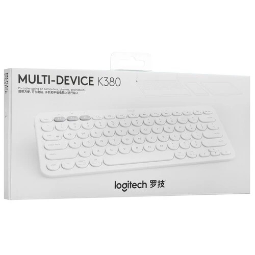 Клавиатура Logitech K380, белый 920-009163