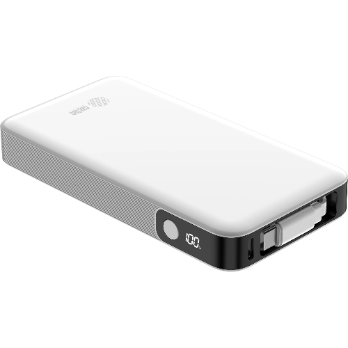 Портативный аккумулятор Cactus CS-PBFSPA-10000 10000mAh 22.5W 4.5A 2xUSB-C белый