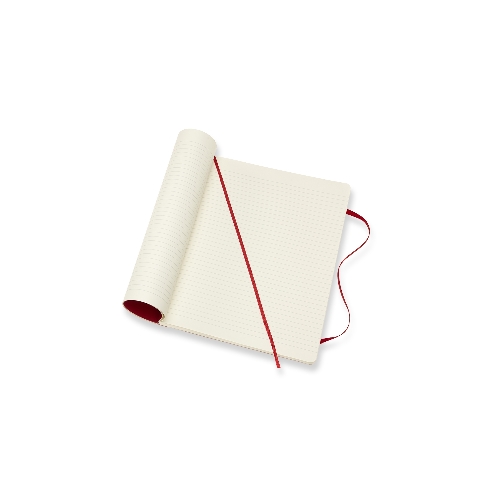 Блокнот Moleskine CLASSIC SOFT QP621F2 XLarge 190х250 мм, 192 страниц, линейка, мягкая обложка, красный
