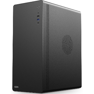 Компьютерный корпус CBR ATX Miditower U500, без БП, 1хUSB 3.0 Type-C, 1хUSB 3.0, 1хUSB 2.0, HD Audio+Mic, черный [PCC-ATX-U500-WPSU