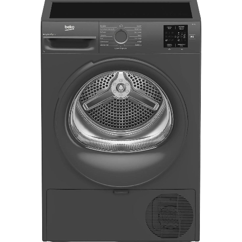 Сушильная машина Beko BM3T37220A черный, 7 кг, сушка - тепловой насос, программ - 15, 59.8 x 84.6 x 54.5 см