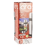 Термос Lara LR04-03 нержавеющая сталь AISI 201 1,2 л