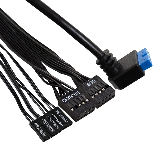 Компьютерный корпус Desktop ExeGate FL-102-TPS350 (mini-ITX, БП TPS350 с вент. 8см, 2*USB + 1*USB 3.0, аудио, черный)
