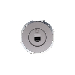 Розетка компьютерная СП OSEN RJ45 кат.6 механизм серый матовый LEZARD 743-7488-140