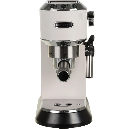 Кофеварка эспрессо DeLonghi EC685.W белый, исп. кофе - молотый/чалды, 1.1 л, 1350 Вт, 15 бар