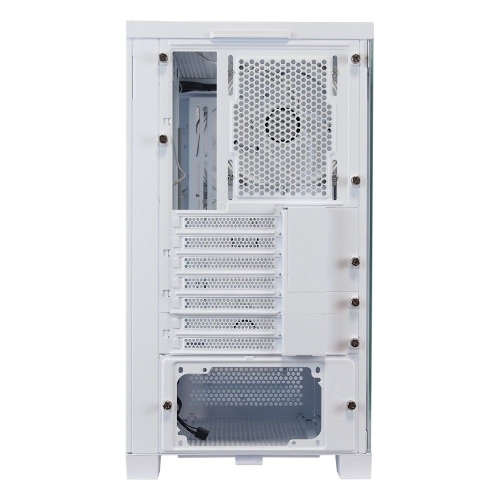 Компьютерный корпус ACD Lagrange; ATX, белый, FANS: 120мм ARGb: 3 Top + 1 Rear + HUB. Drive bay int: 3x3,5
