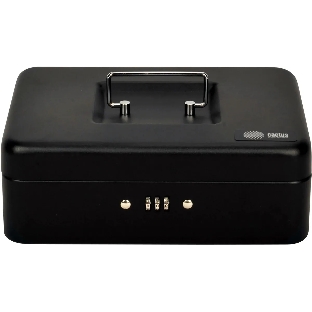 Ящик для денег без номинала Cactus CS-DCB-003 90x250x180 графитовый