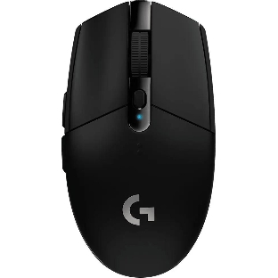 Мышь беспроводная Logitech G304 Lightspeed черный, 12000 dpi, радиоканал, USB, кнопки - 6