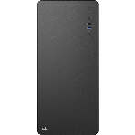 Компьютерный корпус CBR ATX Miditower U500, без БП, 1хUSB 3.0 Type-C, 1хUSB 3.0, 1хUSB 2.0, HD Audio+Mic, черный [PCC-ATX-U500-WPSU