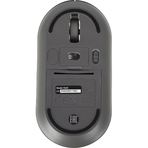 Мышь беспроводная A4Tech Fstyler FG20 серый, 2000 dpi, радиоканал, USB, кнопки - 4