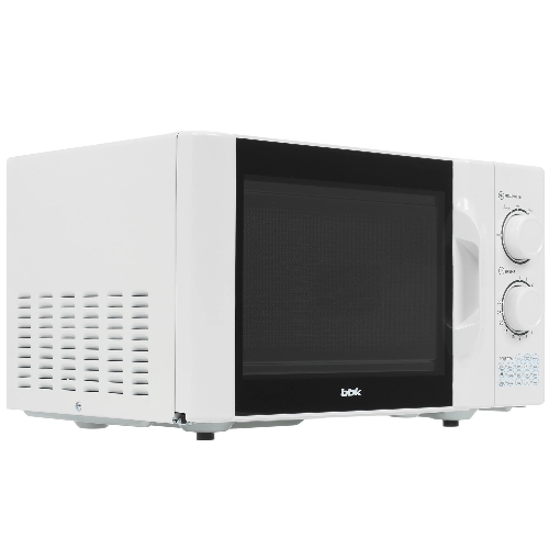 Микроволновая печь BBK 23MWS-927M/W белый, 23 л, 900 Вт, переключатели - поворотный механизм