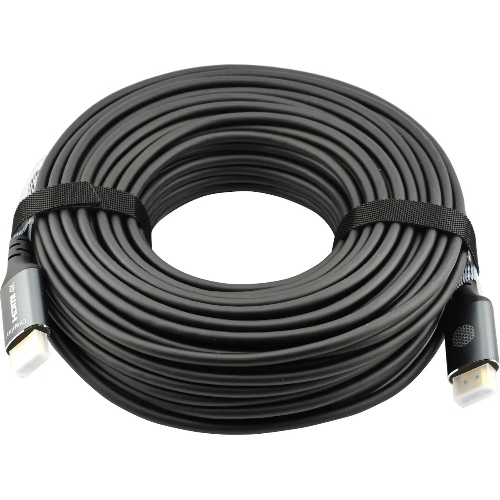 Кабель аудио-видео Cactus CS-HDMI-AOC-2-30 HDMI (m)/HDMI (m) 30м. позолоч.конт. черный