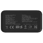 Портативный аккумулятор Xiaomi BHR9126GL 30000mAh 18W 2.6A 2xUSB-A/USB-C черный