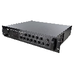 Микшер-усилитель Intrend ITMXAMP-350MTZ зональный, 5 зон. MP3, FM-тюнер, USB, Bluetooth, 3хMic/2хLine входы, 1хLine выход, 350 Вт, 4-16 Ом/100V, IR-пульт в комплекте