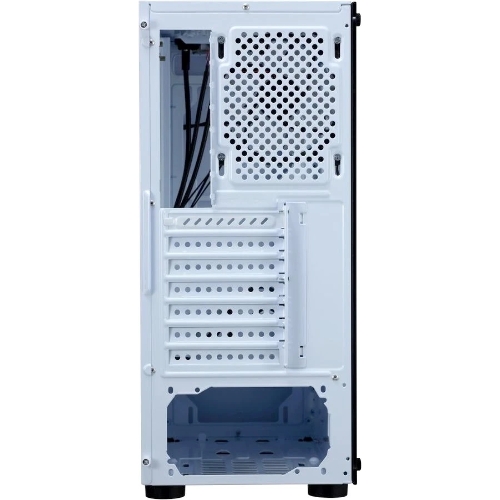Компьютерный корпус AeroCool/Formula CL-3302W RGb белый без БП ATX 2xUSB 2.0 1xUSB 3.0 audio bott PSU
