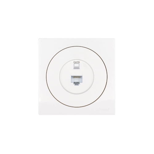 Розетка компьютерная СП OSEN RJ45 кат.6 механизм бел. LEZARD 743-0288-140