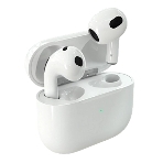 Наушники TWS More Choice БВ11 белый, вкладыши, Bluetooth, сенсорное управление, до 4 ч