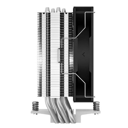 Кулер для процессора DEEPCOOL AG400 черный, 120 мм, алюминий/медь, 2000 об/мин, 31.6 дБ, 4 pin, 220 Вт, 150 мм