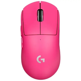 Мышь беспроводная Logitech G PRO X Superlight 2 розовый, 32000 dpi, радиоканал, USB, кнопки - 5