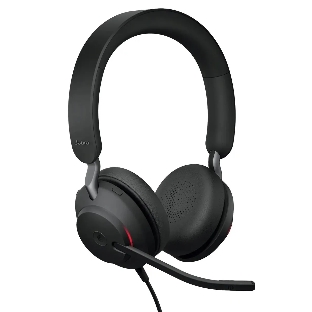 Гарнитура Jabra Evolve2 40 SE Stereo MS черный