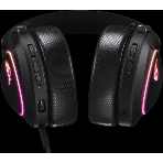 Гарнитура ASUS ROG Delta II чёрный, беспроводная + проводная, Bluetooth, подсветка